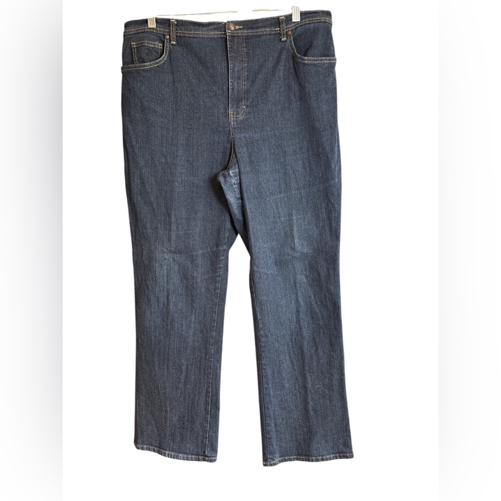 Gloria Vanderbilt Alyson Bootcut Jeans Dark Wash | Size 18 Average